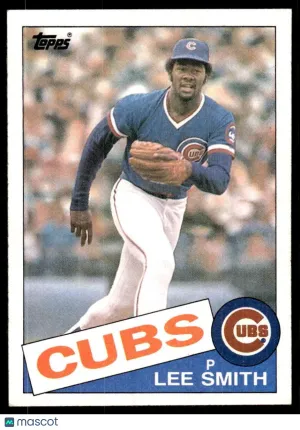 1985 Baseball Card Lee Smith #511