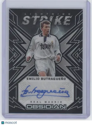 2026 Panini Obsidian Emilio Butragueño LS-EB Auto Real Madrid 163/199