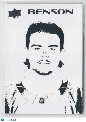 2026-27 Upper Deck Series 1 Stencils Zach Benson #ST-72