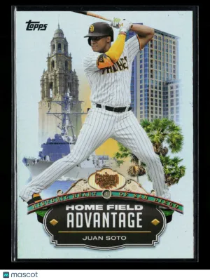 2023 Topps Juan Soto #HA-2 Home Field Advantage Short Print Insert