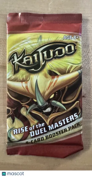 2012 Wizards of the Coast Kaijudo Rise of the Duel Masters Tatsurion the Unchained Booster Pack