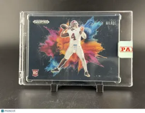 2025 Panini Prizm Draft Picks Color Blast Jalen Milroe #18 RC