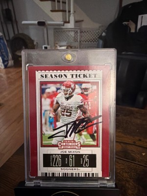 2019 Panini Contenders Draft Picks Collegiate #47 Joe Mixon
