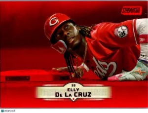 2025 Topps Stadium Club Elly De La Cruz #16 Red Foil