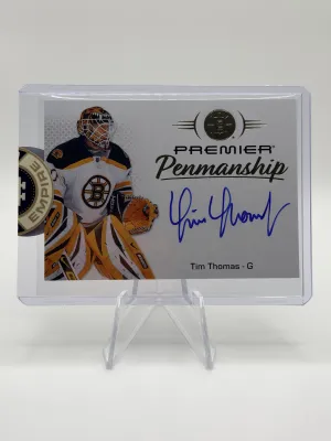 Tim Thomas| 25-26 UD Premier| Premier Penmanship