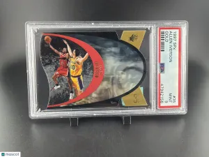 1997 SPX Allen Iverson #35 Gold PSA 9