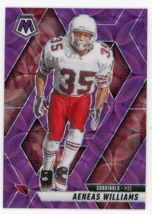 2025 Panini Mosaic #247 Aeneas Williams Purple Scope