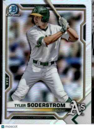 2021 Bowman Draft Chrome Tyler Soderstrom #BDC-15 Refractor