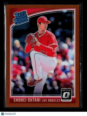 2018 Panini Donruss Optic Baseball Shohei Ohtani #176 Bronze