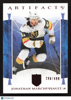 2022-23 Upper Deck Artifacts Jonathan Marchessault #82 Ruby SN
