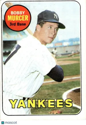 1969 Baseball Card Bobby Murcer #657