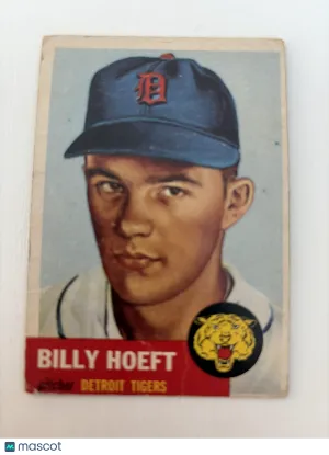 1953 Topps Billy Hoeft #165