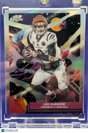 2025 Topps Chrome Cosmic Joe Burrow Refractor Cincinnati Bengals