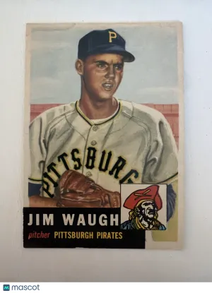 1953 Topps Jim Waugh #178