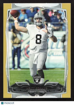 2014 Topps Matt Schaub #237 Gold SN