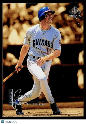 1999 Upper Deck SP Authentic Mark Grace #20
