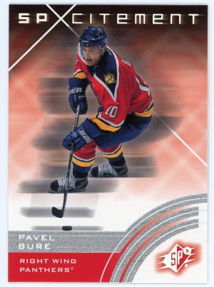 2001-02 SPx Pavel Bure SPxcitement #76