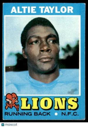 1971 Football Altie Taylor #62