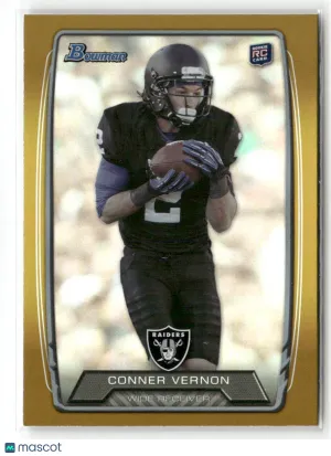 2013 Bowman Conner Vernon #206 Rainbow Gold SN,RC