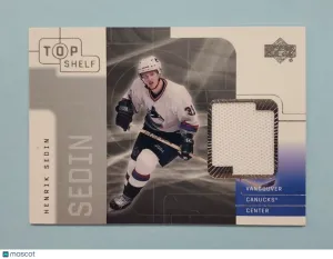 2001-02 Upper Deck Henrik Sedin Relic Ungraded
