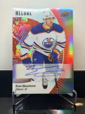 Evan Bouchard Allure Red Rainbow Auto