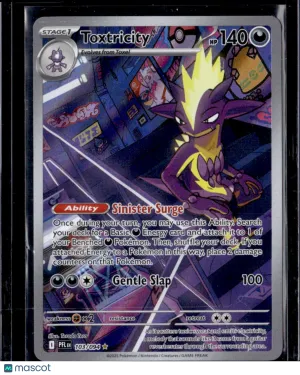 2025 Scarlet & Violet Phantasmal Flames Toxtricity Holo Secret Rare #103/94