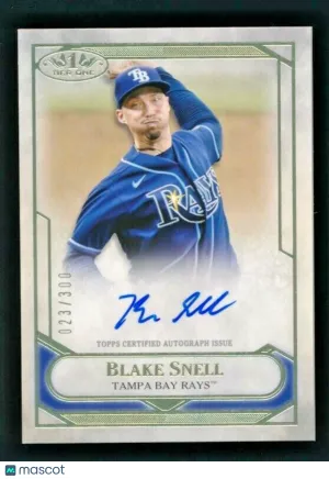 2021 Topps Tier One Blake Snell Insert Topps