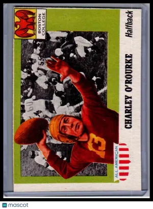 1955 Topps All-American Charley O'Rourke #90 Boston College Eagles Football Card