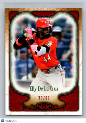 2026 Topps Tier One Elly De La Cruz #27 Orange 30/60 Cincinnati Reds