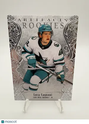 2025 Upper Deck Artifacts Luca Cagnoni #195 Rookie 802/999