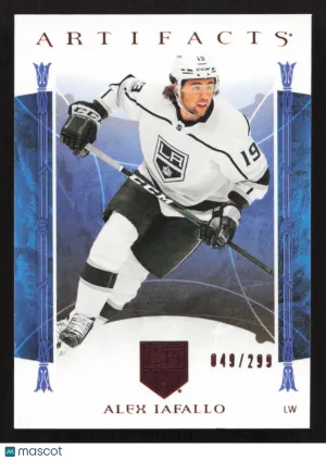 2022-23 Upper Deck Artifacts Alex Iafallo #68 Copper SN
