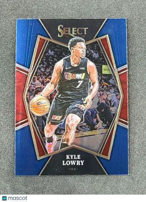 2021-22 Panini Select 165 Kyle Lowry Blue (Retail Base) Miami Heat