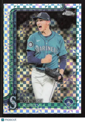 2025 Topps Chrome George Kirby #223 X-Fractors