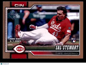 2026 Topps Update Sal Stewart #US97 Gold SN
