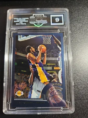 2002 Topps Chrome Kobe Bryant Refractor #21 ECC9
