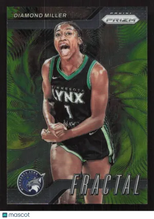 2024 Panini Prizm WNBA Diamond Miller #2 Fractal