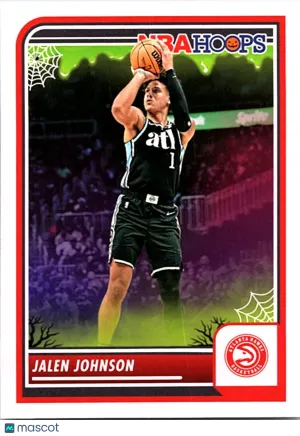 2024 Panini NBA Hoops Haunted Hoops Jalen Johnson #119