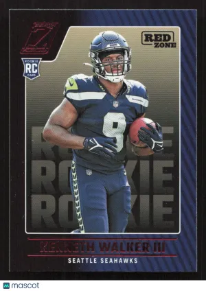 2022 Zenith Kenneth Walker III #118 Red Zone RC
