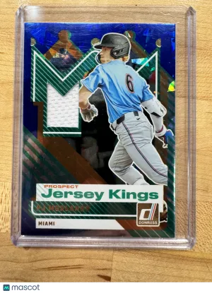 2025 Panini Donruss Jersey Kings PJ Morlando #PJK-PM Blue Memorabilia Jersey