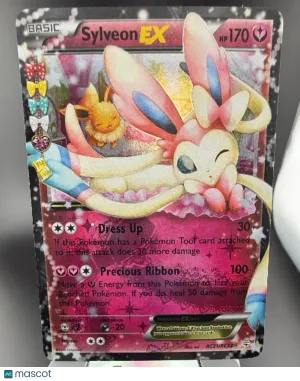 2016 Generations Sylveon EX Holo Rare FA #RC21/RC32