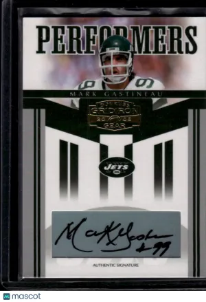 2006 Donruss Gridiron Gear Mark Gastineau #PR-11 /35