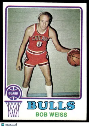 1973 Basketball Bob Weiss #132