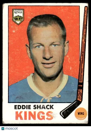 1969 Hockey Card Eddie Shack #106