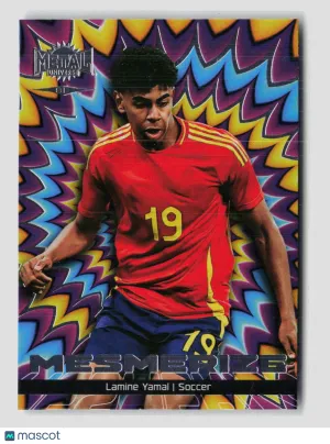 2026 SkyBox Metal Universe Champions Lamine Yamal #M-2 Mesmerize