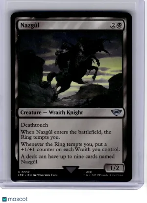 2023 Magic: The Gathering—Nazgûl #332 Universes Beyond: The Lord of the Rings: Tales of Middle-earth—Uncommon Non-Foil