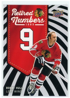 2025-26 Chicago Black Hawks Centennial Bobby Hull Retired Numbers #104