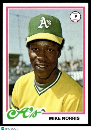 1978 Baseball Card Mike Norris #434
