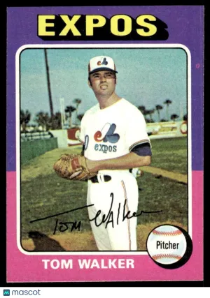 1975 Baseball Card Tom Walker #627