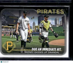 2024 Topps Update Series Paul Skenes Yasmani Grandal #US160