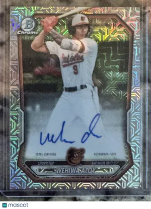 2026 Bowman Baseball Wehiwa Aloy #BMA-WA Mojo Refractor Auto